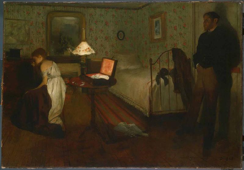 Edgar Degas Interior Sweden oil painting art
